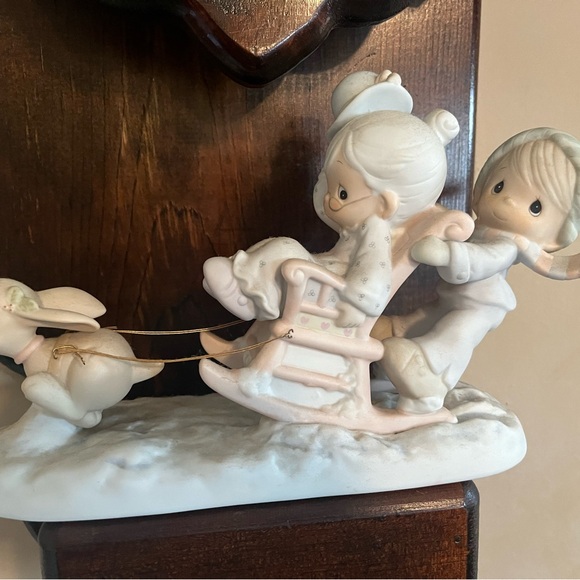 Precious Moments Oh What Fun It Is to Ride figurine - Picture 1 of 3